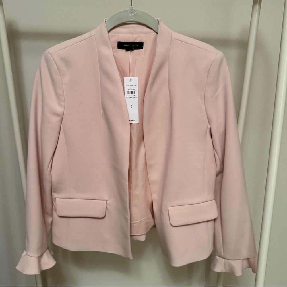 NWT Ann Taylor pink jacket size 2